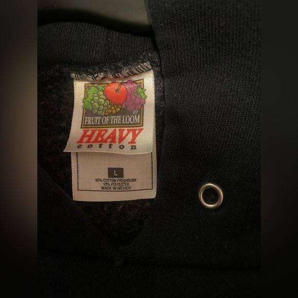 Vintage Under a Dying Sun Exclusive Merch Music Logo Black Hoodie Men Large - Picture 3 of 10